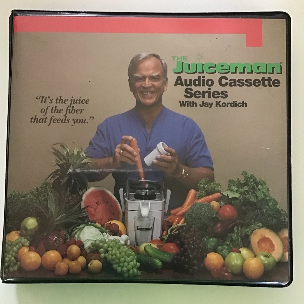 Jay Kordich The Juiceman Audio Cassette Series juicing health nutrition